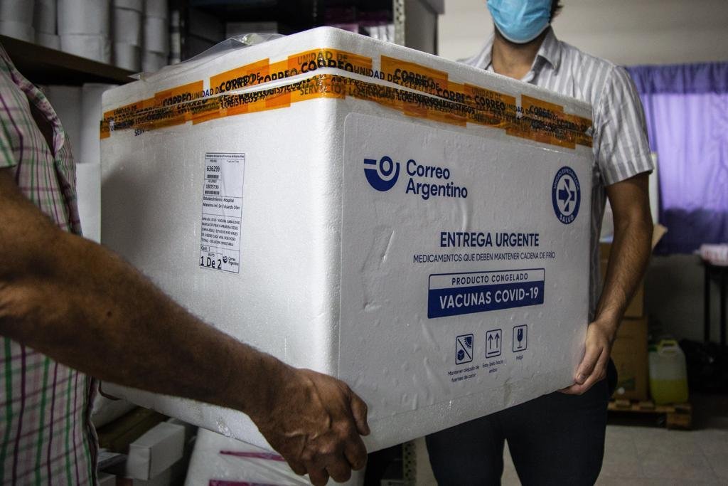 QUILMES RECIBIÓ UNA SEGUNDA TANDA DE 1.095 VACUNAS CONTRA EL CORONAVIRUS