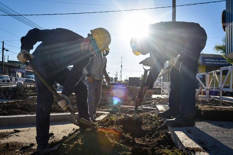 MAYRA SUPERVISÓ EL AVANCE DE LAS OBRAS