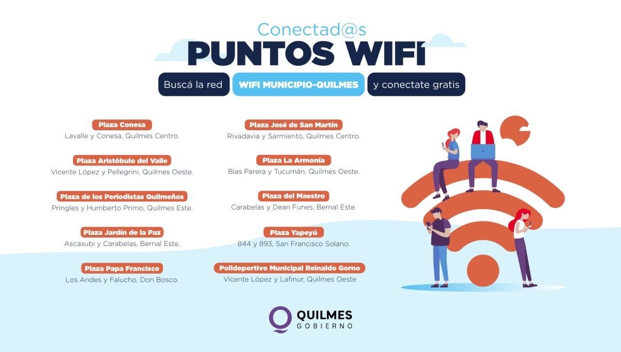 WIFI GRATUITO EN ESPACIOS PÚBLICOS. EL MUNICIPIO COMIENZA LA INSTALACIÓN