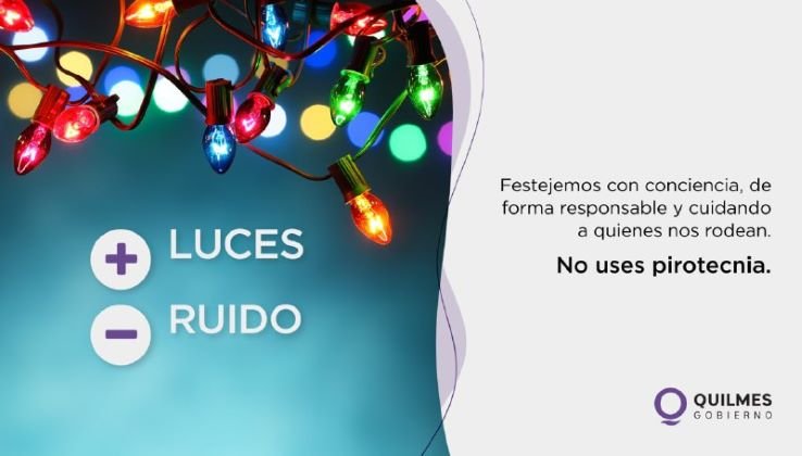 EL MUNICIPIO SOLICITA A LOS QUILMEÑOS Y QUILMEÑAS QUE NO COMPREN PIROTECNIA PARA LAS FIESTAS (2)