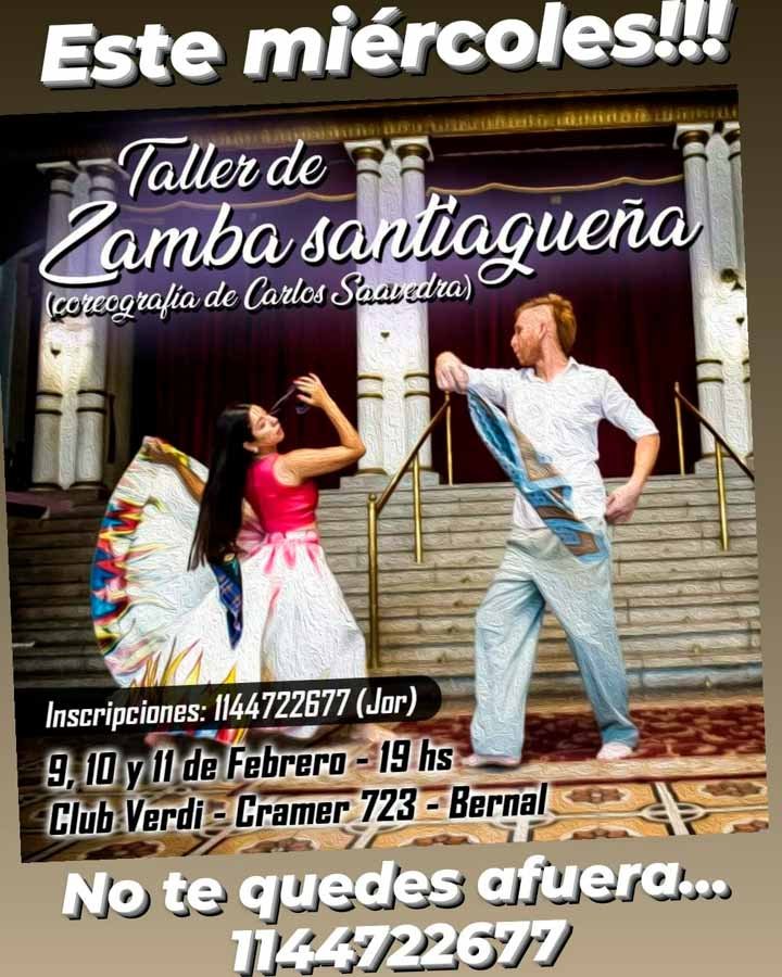 Taller de Zamba Santiagueña