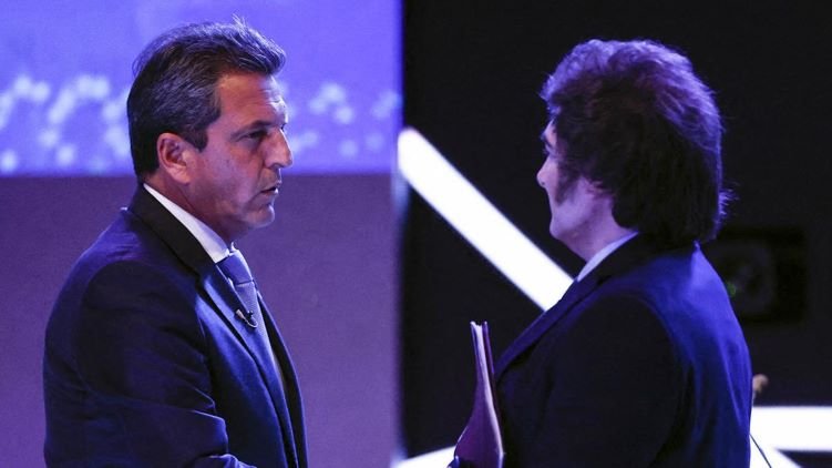 MASSA Y MILEI CARA A CARA RUMBO AL BALLOTAGE 2023