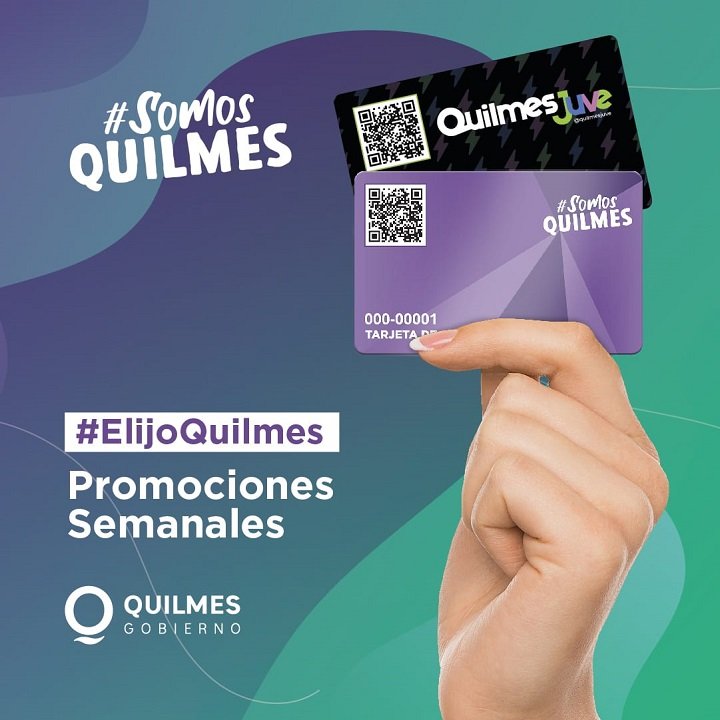 SIGUEN LAS PROMOCIONES Y DESCUENTOS CON LA TARJETA DE SOMOS QUILMES