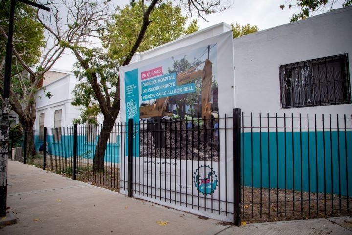 SIGUEN AVANZANDO LAS OBRAS DE REFACCIÓN INTEGRAL EN EL HOSPITAL ISIDORO IRIARTE