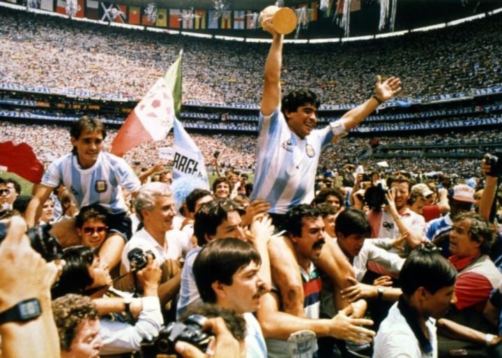 LA FINAL DEL MUNDIAL MÉXICO 86 Y LA CAMISETA DE DIEGO