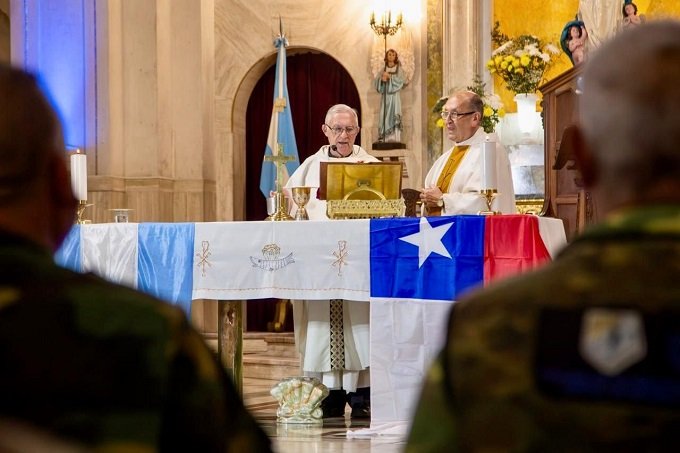 MISA POR EL 40º ANIVERSARIO DEL TRATADO DE PAZ Y AMISTAD ENTRE LA ARGENTINA Y CHILE