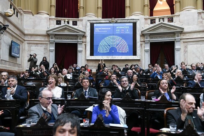 LA OPOSICIÓN RECHAZÓ EL VETO DE JAVIER MILEI
