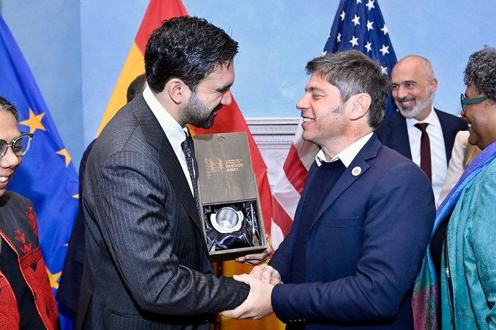 KICILLOF EN NUEVA YORK: «EL NUEVO ORDEN MUNDIAL NO ESTÁ ESCRITO Y ARGENTINA TIENE UN POTENCIAL ENORME»